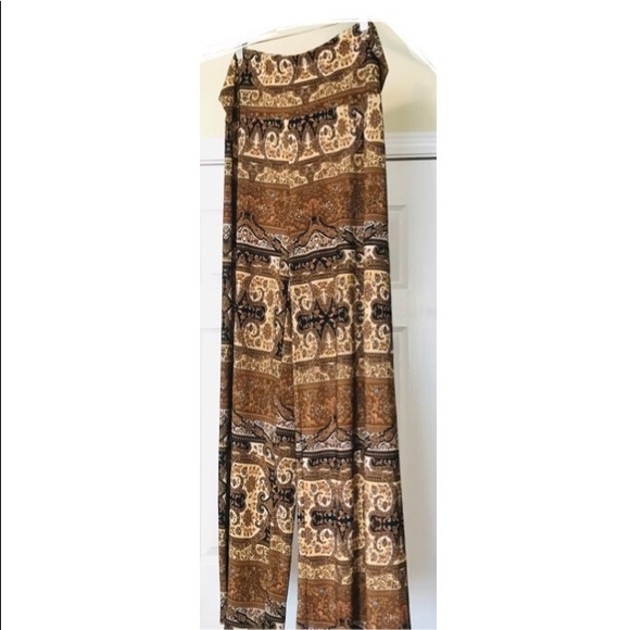 Suger Line Pants - Palazzo Pants